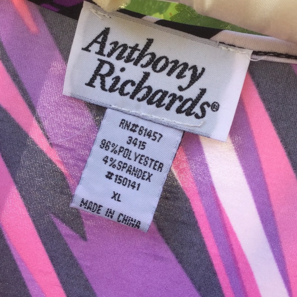 Anthony Richards blouse top brunch shirt travel vacay farmer’s market chic - Picture 2 of 4